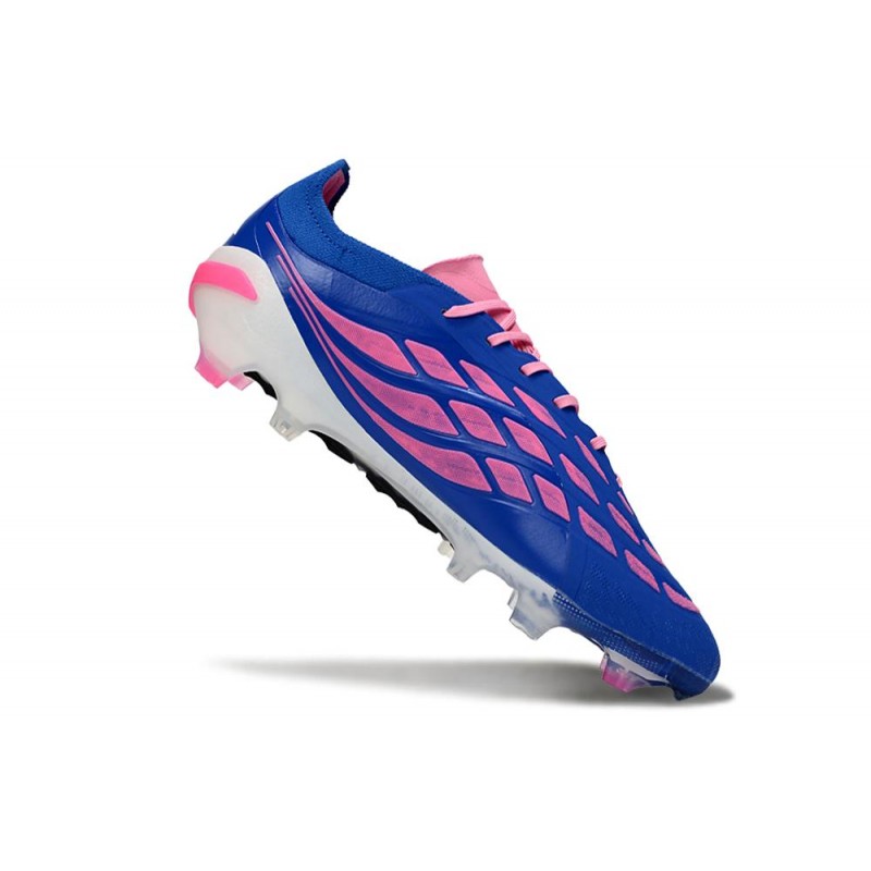 Chaussures de foot adidas Predator 26 Elite FG Bleu Rose – Image 7