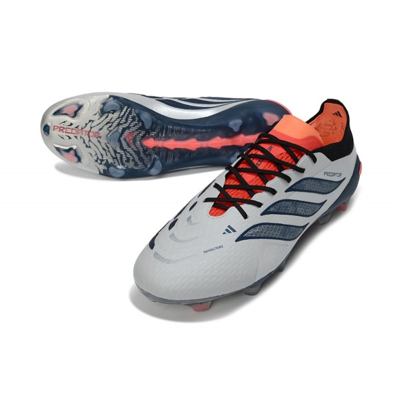 Chaussures de foot adidas Predator 26 Elite FG Gris Noir – Image 5