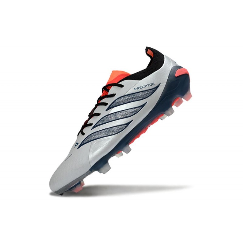 Chaussures de foot adidas Predator 26 Elite FG Gris Noir – Image 6
