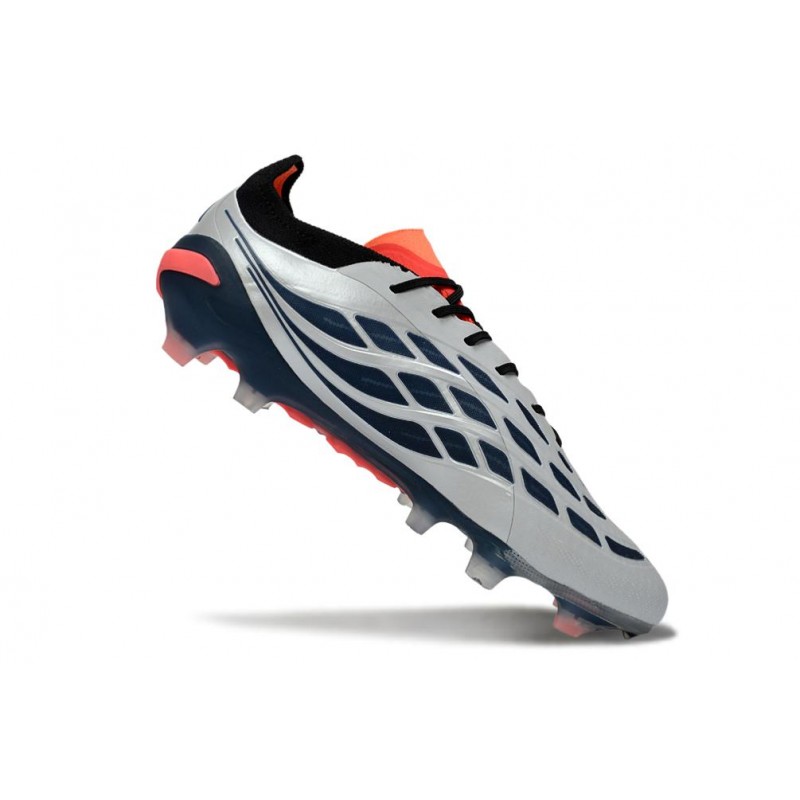 Chaussures de foot adidas Predator 26 Elite FG Gris Noir – Image 7