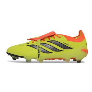 Chaussures de foot adidas Predator 26 Elite Foldover Tongue FG Jaune