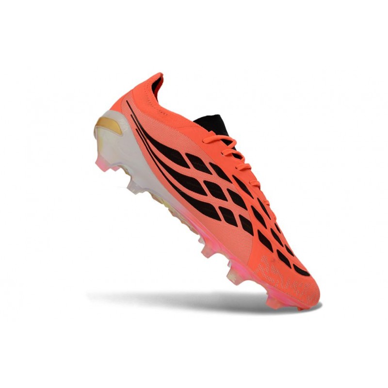 Chaussure de Foot adidas Predator Elite L FG Rouge Or – Image 7