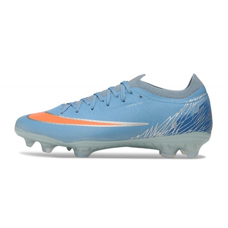 Chaussure Nike Air Zoom Mercurial Vapor XVII Elite FG Bleu Orange