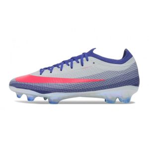 Chaussure Nike Air Zoom Mercurial Vapor XVII Elite FG Bleu Rouge