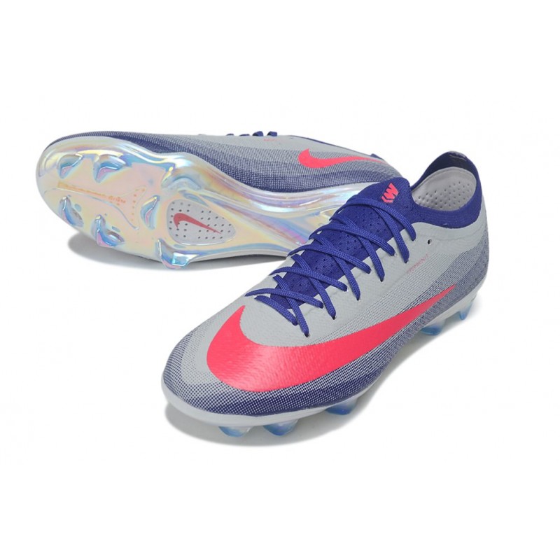 Chaussure Nike Air Zoom Mercurial Vapor XVII Elite FG Bleu Rouge – Image 5