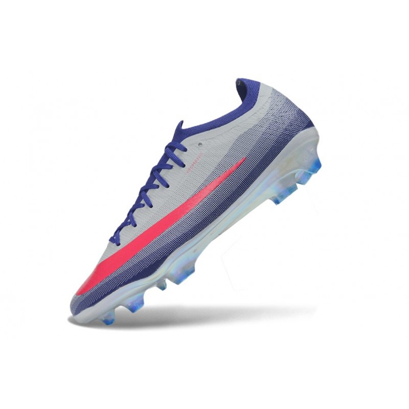 Chaussure Nike Air Zoom Mercurial Vapor XVII Elite FG Bleu Rouge – Image 6