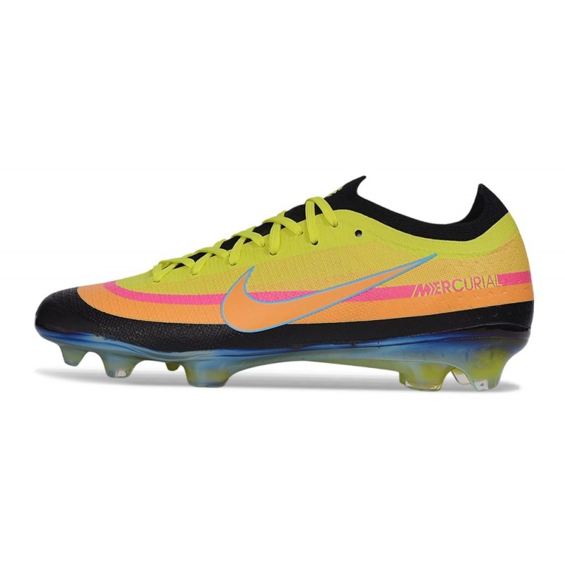 Chaussure Nike Air Zoom Mercurial Vapor XVII Elite FG Jaune Orange