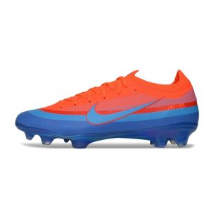 Chaussure Nike Air Zoom Mercurial Vapor XVII Elite FG Orange Bleu