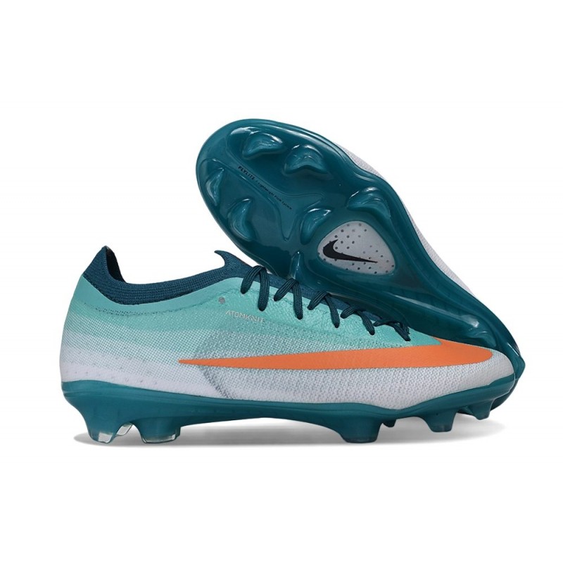 Chaussure Nike Air Zoom Mercurial Vapor XVII Elite FG Vert Orange – Image 3