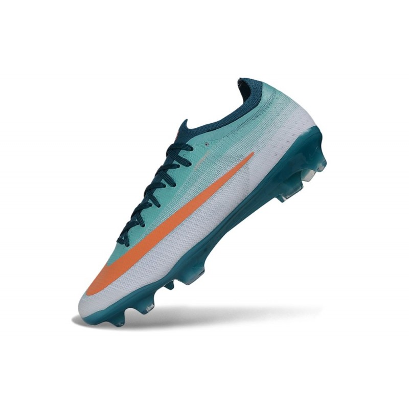 Chaussure Nike Air Zoom Mercurial Vapor XVII Elite FG Vert Orange – Image 6
