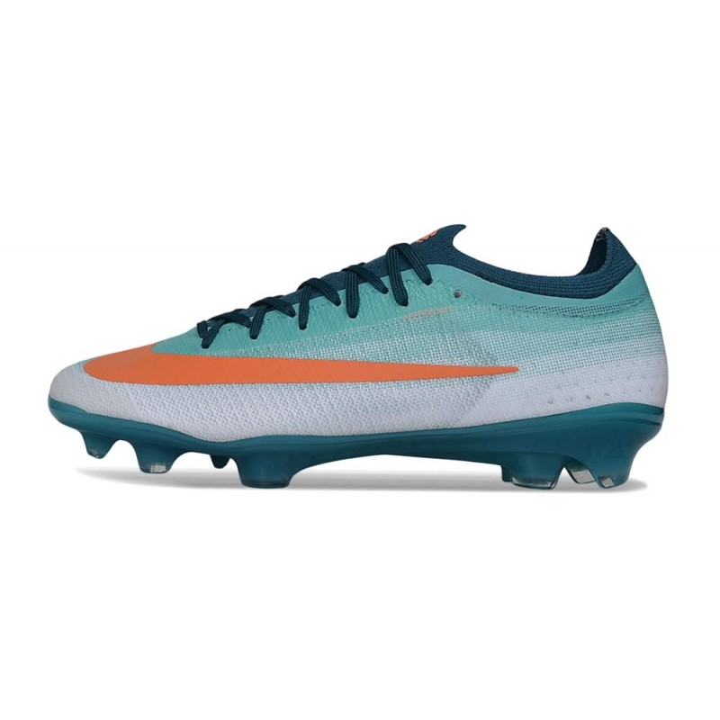Chaussure Nike Air Zoom Mercurial Vapor XVII Elite FG Vert Orange