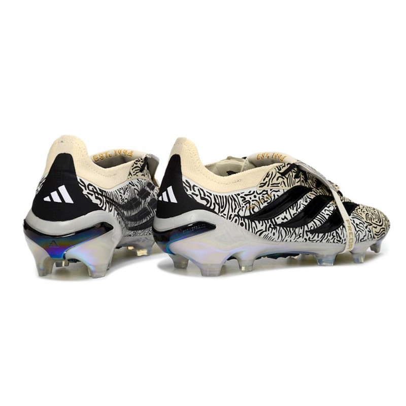 Chaussures de foot adidas Predator Elite FT FG Beige Noir – Image 4