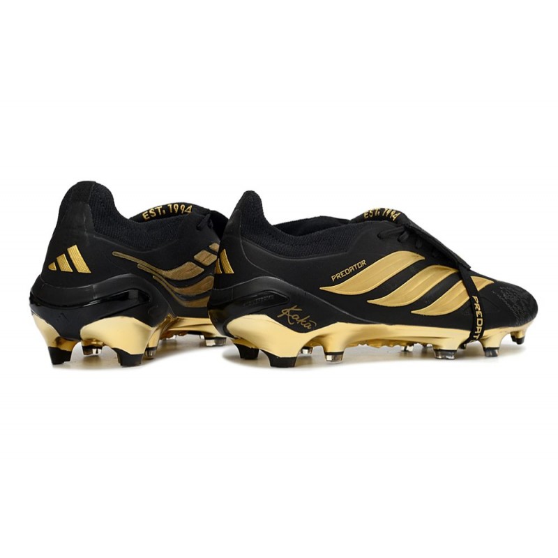 Chaussures de foot adidas Predator Elite FT FG Noir Or – Image 4