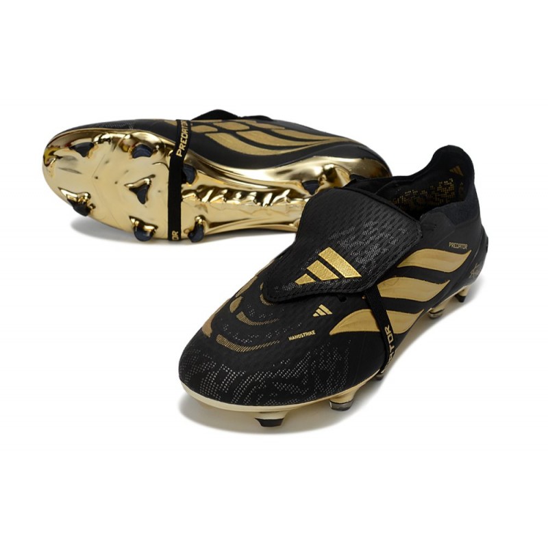 Chaussures de foot adidas Predator Elite FT FG Noir Or – Image 5