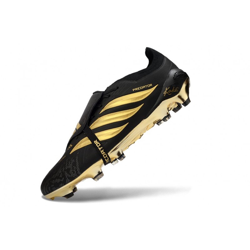 Chaussures de foot adidas Predator Elite FT FG Noir Or – Image 6