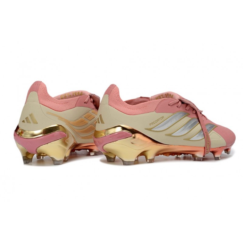 Chaussures de foot adidas Predator Elite FT FG Rose Argent – Image 4