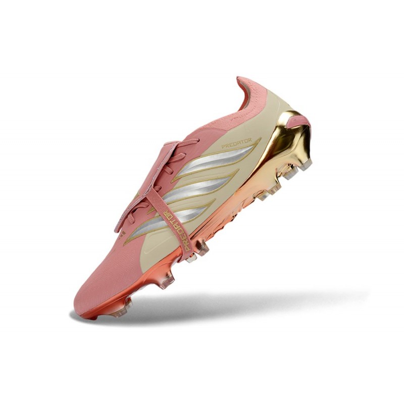 Chaussures de foot adidas Predator Elite FT FG Rose Argent – Image 6