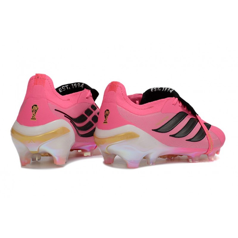 Chaussures de foot adidas Predator Elite FT FG Rose Noirvelles adidas Predator Elite FT FG Rose Noir – Image 4
