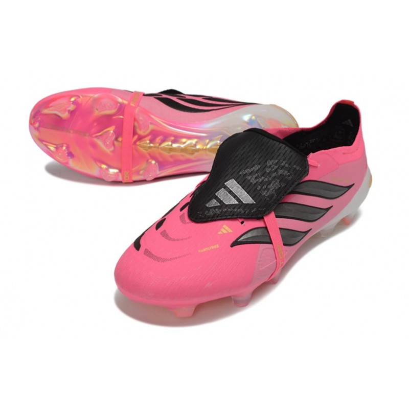 Chaussures de foot adidas Predator Elite FT FG Rose Noirvelles adidas Predator Elite FT FG Rose Noir – Image 5
