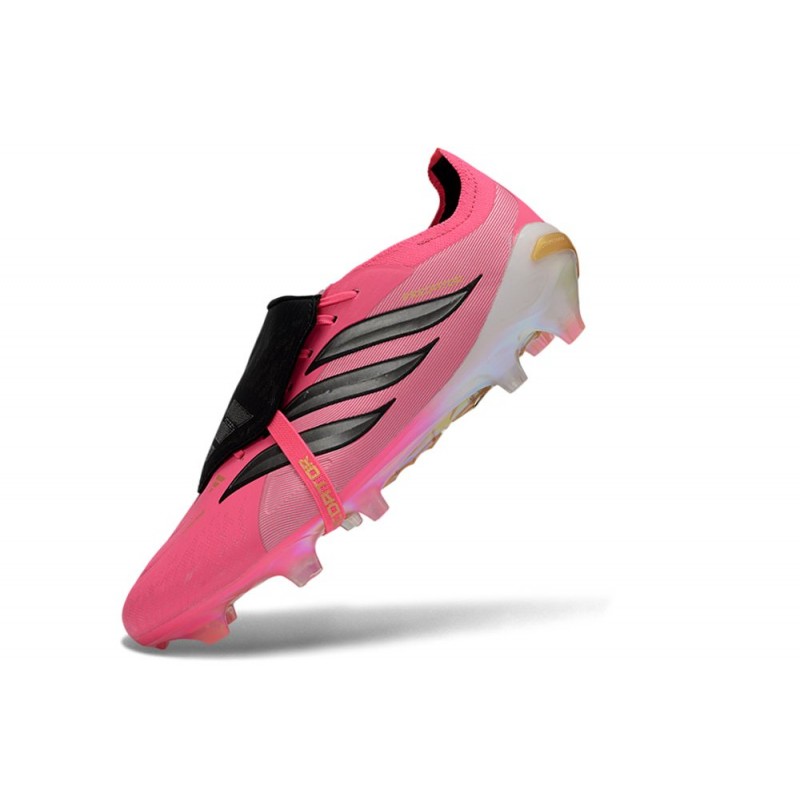 Chaussures de foot adidas Predator Elite FT FG Rose Noirvelles adidas Predator Elite FT FG Rose Noir – Image 6