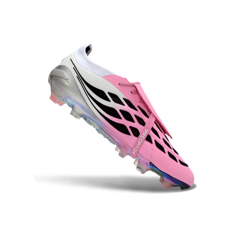 Chaussures de foot adidas Predator Elite FT FG Rose Noir Blanc – Image 7