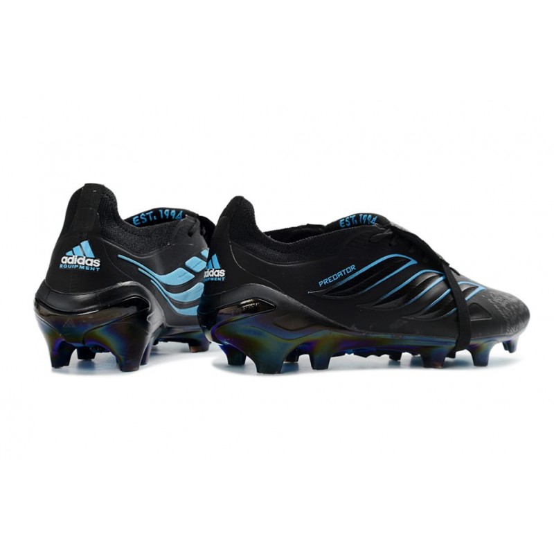 Chaussure adidas Predator Elite Tongue FG EQT Noir Vert Édition Limitée – Image 4
