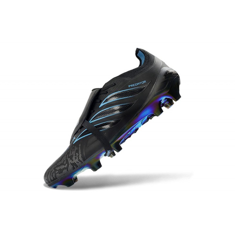 Chaussure adidas Predator Elite Tongue FG EQT Noir Vert Édition Limitée – Image 6