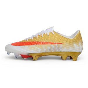 Chaussure de foot Nike Air Zoom Mercurial Superfly XI Elite FG CR7 Or Rouge