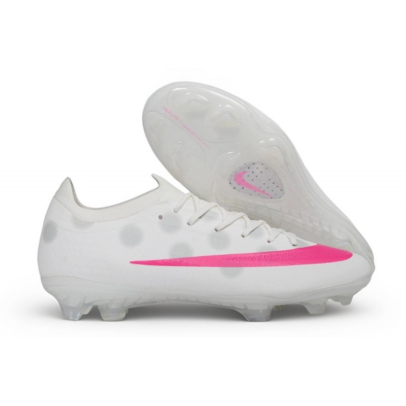 Chaussures de foot Nike Mercurial Vapor 17 Elite FG Blanc Rose – Image 3