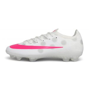 Chaussures de foot Nike Mercurial Vapor 17 Elite FG Blanc Rose