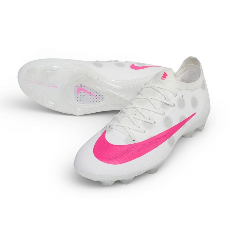 Chaussures de foot Nike Mercurial Vapor 17 Elite FG Blanc Rose – Image 5