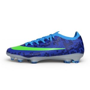 Chaussures de foot Nike Mercurial Vapor 17 Elite FG Bleu Vert