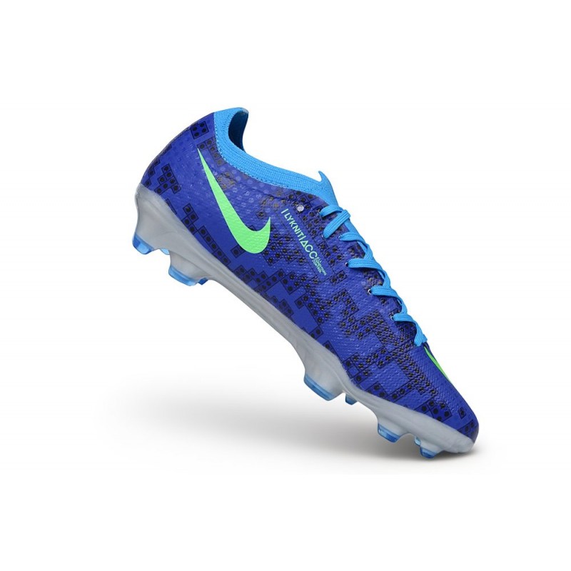 Chaussures de foot Nike Mercurial Vapor 17 Elite FG Bleu Vert – Image 7