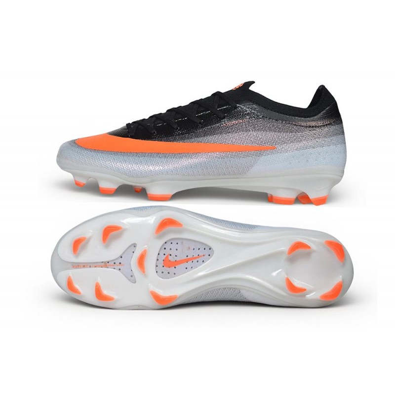 Chaussures de foot Nike Mercurial Vapor 17 Elite FG Noir Orange – Image 2