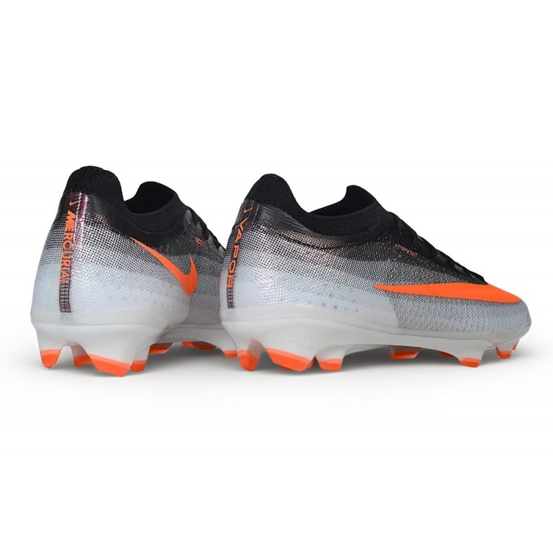 Chaussures de foot Nike Mercurial Vapor 17 Elite FG Noir Orange – Image 4