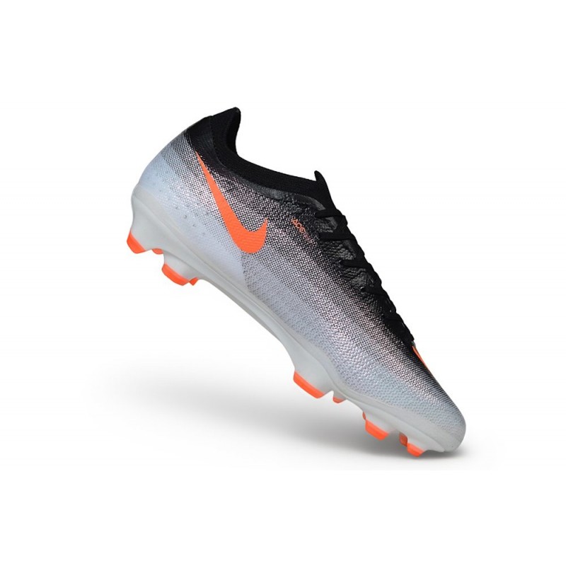 Chaussures de foot Nike Mercurial Vapor 17 Elite FG Noir Orange – Image 7