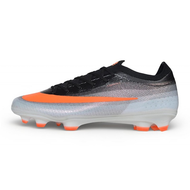 Chaussures de foot Nike Mercurial Vapor 17 Elite FG Noir Orange