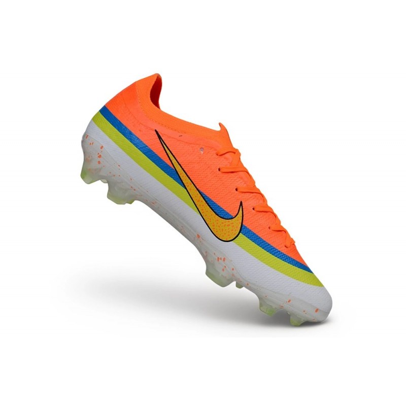 Chaussures de foot Nike Mercurial Vapor 17 Elite FG Orange Jaune – Image 7