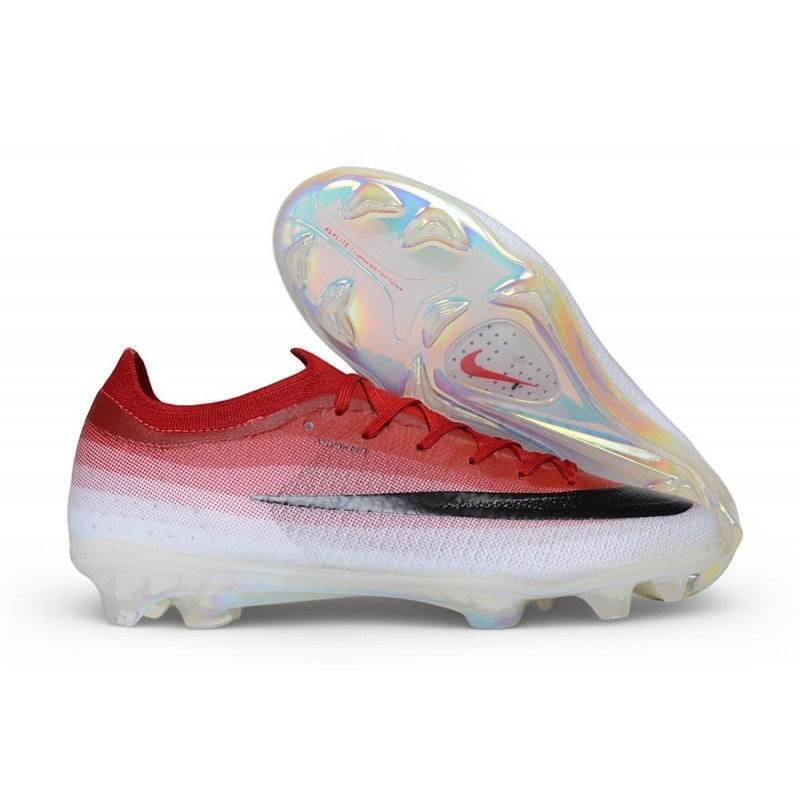 Chaussures de foot Nike Mercurial Vapor 17 Elite FG Rouge Noir – Image 3