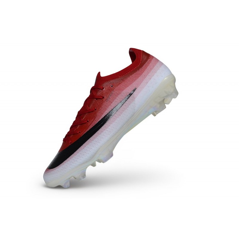 Chaussures de foot Nike Mercurial Vapor 17 Elite FG Rouge Noir – Image 6
