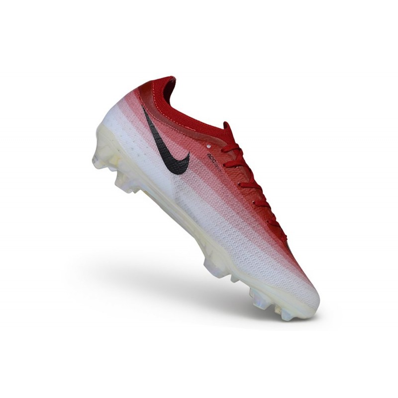 Chaussures de foot Nike Mercurial Vapor 17 Elite FG Rouge Noir – Image 7