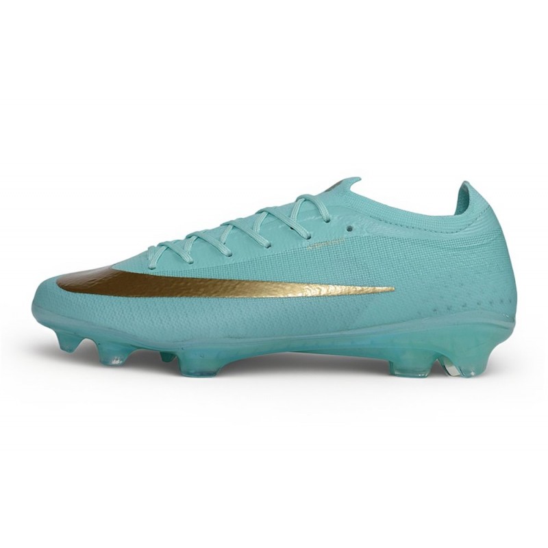 Chaussures de foot Nike Mercurial Vapor 17 Elite FG Vert luminescent Mtlc Or