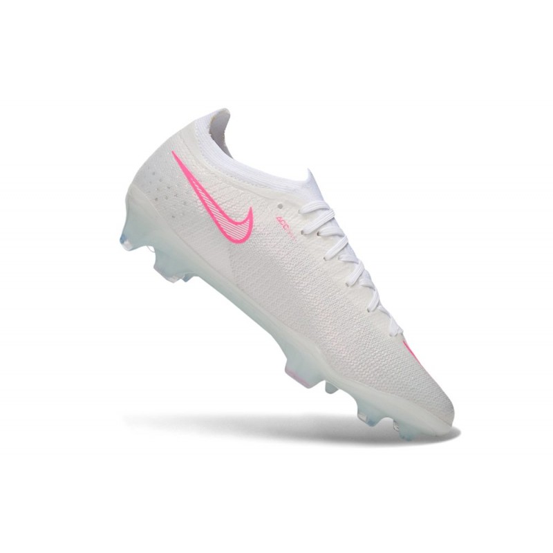 Chaussure de foot Nike Zoom Mercurial Vapor 17 Elite FG Blanc Rose – Image 7