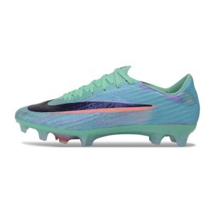 Chaussure de foot Nike Zoom Mercurial Vapor 17 Elite FG Bleu Noir