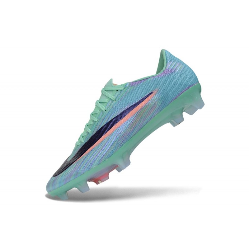 Chaussure de foot Nike Zoom Mercurial Vapor 17 Elite FG Bleu Noir – Image 6