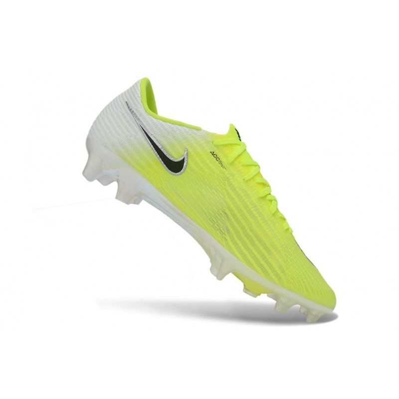 Chaussure de foot Nike Zoom Mercurial Vapor 17 Elite FG Limelight Volt Noir – Image 7