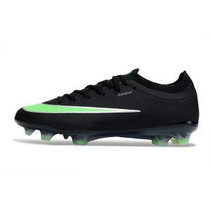 Chaussure de foot Nike Zoom Mercurial Vapor 17 Elite FG Noir Vert Illusion