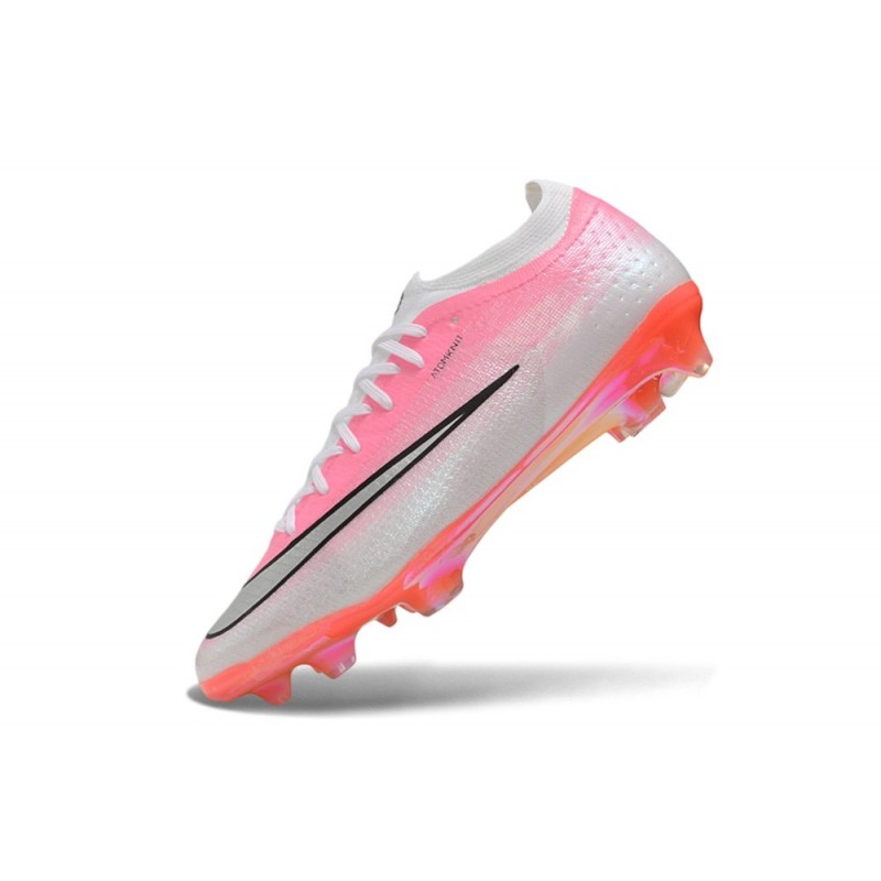 Chaussure de foot Nike Zoom Mercurial Vapor 17 Elite FG Rose Argent – Image 6