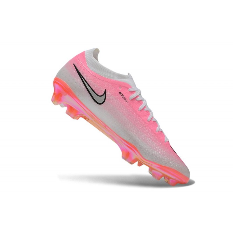 Chaussure de foot Nike Zoom Mercurial Vapor 17 Elite FG Rose Argent – Image 7