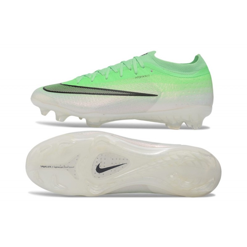 Chaussure de foot Nike Zoom Mercurial Vapor 17 Elite FG Vert Noir – Image 2